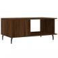 Preview: Couchtisch Braun Eichen-Optik 90x50x40 cm Holzwerkstoff