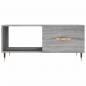 Preview: Couchtisch Grau Sonoma 90x50x40 cm Holzwerkstoff