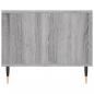 Preview: Couchtisch Grau Sonoma 90x50x40 cm Holzwerkstoff