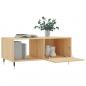 Preview: Couchtisch Sonoma-Eiche 90x50x40 cm Holzwerkstoff