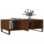 Preview: Couchtisch Braun Eichen-Optik 104x60x35 cm Holzwerkstoff