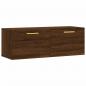 Preview: Wandschrank Braun Eichen-Optik 100x36,5x35 cm Holzwerkstoff