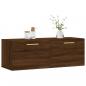 Preview: Wandschrank Braun Eichen-Optik 100x36,5x35 cm Holzwerkstoff