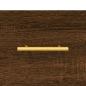 Preview: Wandschrank Braun Eichen-Optik 100x36,5x35 cm Holzwerkstoff