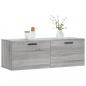 Preview: Wandschrank Grau Sonoma 100x36,5x35 cm Holzwerkstoff