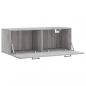 Preview: Wandschrank Grau Sonoma 100x36,5x35 cm Holzwerkstoff