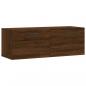 Preview: Wandschrank Braun Eichen-Optik 100x36,5x35 cm Holzwerkstoff