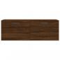 Preview: Wandschrank Braun Eichen-Optik 100x36,5x35 cm Holzwerkstoff