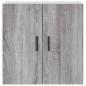 Preview: Wandschrank Grau Sonoma 60x31x60 cm Holzwerkstoff