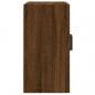 Preview: Wandschrank Braun Eichen-Optik 60x31x60 cm Holzwerkstoff