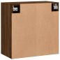 Preview: Wandschrank Braun Eichen-Optik 60x31x60 cm Holzwerkstoff