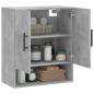 Preview: Wandschrank Betongrau 60x31x70 cm Holzwerkstoff