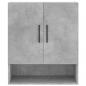 Preview: Wandschrank Betongrau 60x31x70 cm Holzwerkstoff