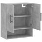 Preview: Wandschrank Betongrau 60x31x70 cm Holzwerkstoff