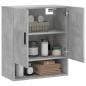 Preview: Wandschrank Betongrau 60x31x70 cm Holzwerkstoff