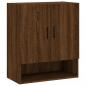 Preview: Wandschrank Braun Eichen-Optik 60x31x70 cm Holzwerkstoff