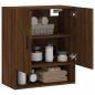 Preview: Wandschrank Braun Eichen-Optik 60x31x70 cm Holzwerkstoff