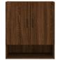 Preview: Wandschrank Braun Eichen-Optik 60x31x70 cm Holzwerkstoff