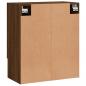 Preview: Wandschrank Braun Eichen-Optik 60x31x70 cm Holzwerkstoff