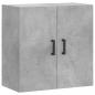 Preview: Wandschrank Betongrau 60x31x60 cm Holzwerkstoff