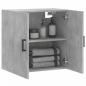 Preview: Wandschrank Betongrau 60x31x60 cm Holzwerkstoff