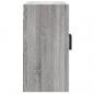 Preview: Wandschrank Grau Sonoma 60x31x60 cm Holzwerkstoff