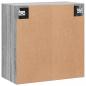 Preview: Wandschrank Grau Sonoma 60x31x60 cm Holzwerkstoff