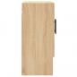 Preview: Wandschrank Sonoma-Eiche 60x31x70 cm Holzwerkstoff