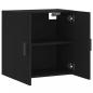 Preview: Wandschrank Schwarz 60x31x60 cm Holzwerkstoff