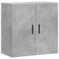 Preview: Wandschrank Betongrau 60x31x60 cm Holzwerkstoff