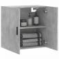 Preview: Wandschrank Betongrau 60x31x60 cm Holzwerkstoff