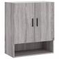 Preview: Wandschrank Grau Sonoma 60x31x70 cm Holzwerkstoff