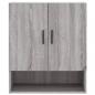 Preview: Wandschrank Grau Sonoma 60x31x70 cm Holzwerkstoff