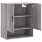 Preview: Wandschrank Grau Sonoma 60x31x70 cm Holzwerkstoff