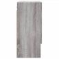 Preview: Wandschrank Grau Sonoma 60x31x70 cm Holzwerkstoff