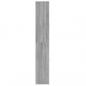 Preview: Badezimmerschrank Grau Sonoma 30x30x183,5 cm Holzwerkstoff