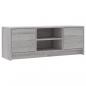 Preview: TV-Schrank Grau Sonoma 102x30x37,5 cm Holzwerkstoff