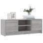 Preview: TV-Schrank Grau Sonoma 102x30x37,5 cm Holzwerkstoff