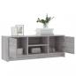 Preview: TV-Schrank Grau Sonoma 102x30x37,5 cm Holzwerkstoff