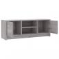 Preview: TV-Schrank Grau Sonoma 102x30x37,5 cm Holzwerkstoff