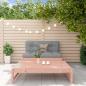 Preview: ARDEBO.de - 2-tlg. Garten-Lounge-Set mit Kissen Massivholz Douglasie