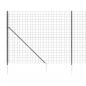Preview: Maschendrahtzaun mit Bodenhülsen Anthrazit 2,2x25 m