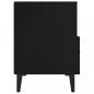 Preview: TV-Schrank Schwarz 80x36x50 cm Holzwerkstoff