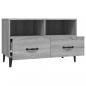 Preview: TV-Schrank Grau Sonoma 80x36x50 cm Holzwerkstoff