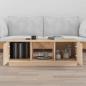 Preview:  Couchtisch 100x50x35 cm Massivholz Kiefer