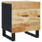 Preview: Nachttische 2 Stk. 40x33x46 cm Massivholz Mango