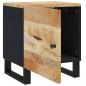 Preview: Nachttische 2 Stk. 40x33x46 cm Massivholz Mango