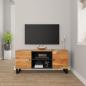 Preview: ARDEBO.de - TV-Schrank 105x33x46 cm Massivholz Akazie