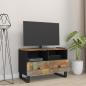 Preview: TV-Schrank 70x33x46 cm Altholz Massiv