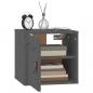 Preview: Wandschrank Grau 31,5x30x30 cm Massivholz Kiefer